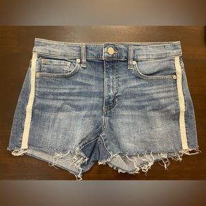 Banana Republic denim mid-rise 3” short cutoff shorts 27